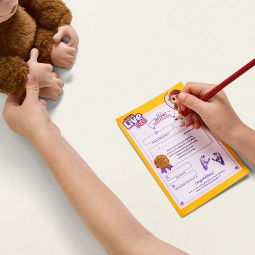 Moose Toys Little Live Pets Mała Małpka Mango interaktywna 26558 na Arena.pl