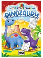 moja kolorowanka dinozaury 5593