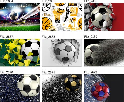 FOTOTAPETY piłkarskie sportowe PIŁKA NOŻNA 200x130 na Arena.pl