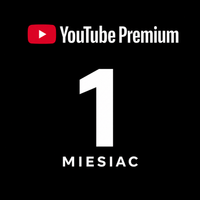 YOUTUBE PREMIUM - SUBSKRYPCJA 1 MIESIĄC