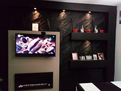 Dekoracyjne Panele Styropianowe Ścienne 60x60 - Szafir na Arena.pl