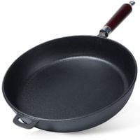 Patelnia Żeliwna na Gaz Indukcję Grill do Smażenia Duszenia Talerz 30 cm