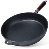 Patelnia Żeliwna na Gaz Indukcję Grill do Smażenia Duszenia Talerz 30 cm