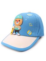 Czapka z daszkiem bejsbolówka dziecięca unisex miś niebieska 50-54 YOCLUB
