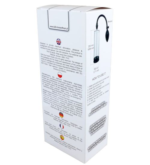 Pompka do penisa z gruszką zdjęcie 4