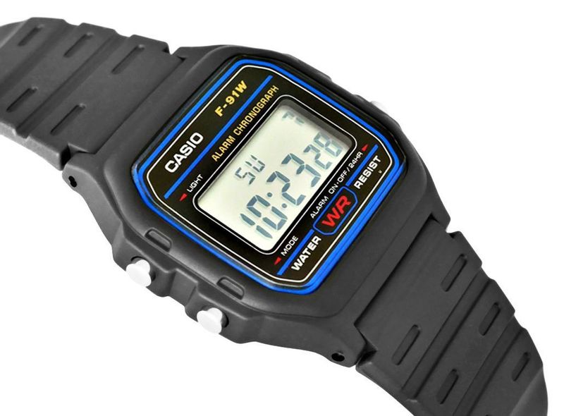 Zegarek Męski CASIO F-91W-1DG zdjęcie 2