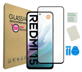 Szkło do XIAOMI REDMI 15 4G ochrona na ekran 5D czarna ramka hartowane