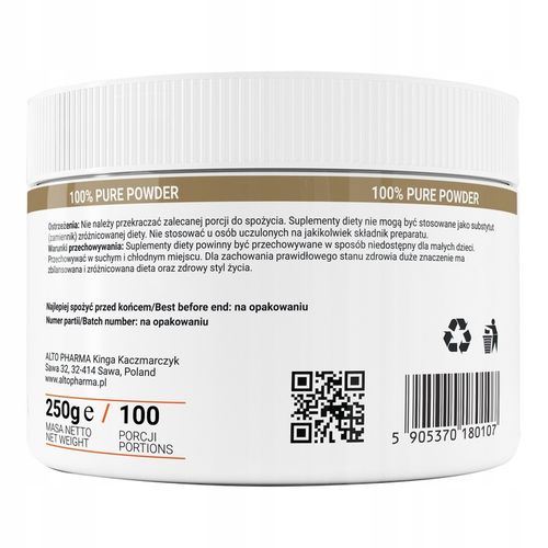 GLUKOZAMINA CHONDROITYNA MSM WITAMINA C KOŚCI 250g na Arena.pl