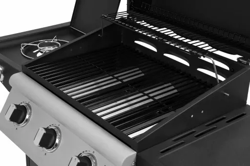 GRILL GAZOWY OGRODOWY 12,8 kW 4 PALNIKI PÓŁKI LUND zdjęcie 11