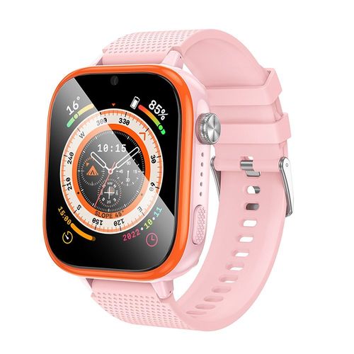 Smartwatch dla dzieci Hoco 1,83" 4G GPS z funkcją rozmowy Y101 różowy na Arena.pl