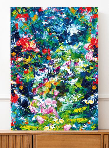 Plakat abstrakcja malarska 30x40 cm na Arena.pl