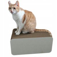 Drapak dla kota PIKSEL | biały | 46 x 21 x 30 cm | Mruu&Pruu