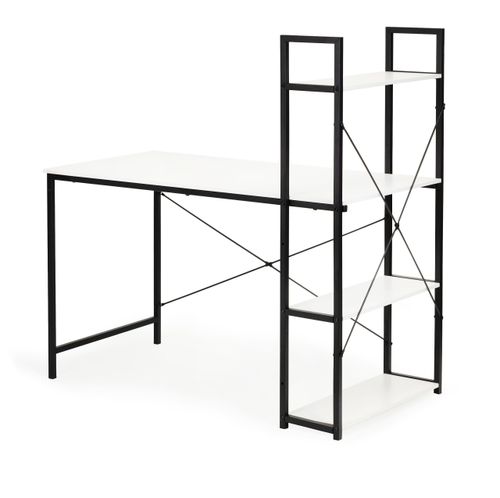 Biurko komputerowe biurowe stół + regał półki loft na Arena.pl