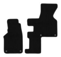 Dywaniki welurowe BASIC do Volkswagen Transporter T4 1993-2001 czarne