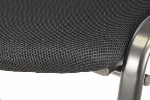 Zestaw 4 krzeseł kongresowych do ustawiania w stosy - czarny na Arena.pl