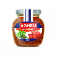 AGNESI Sos pomidorowy Pesto Rosso o śródziemnomorskim aromacie 185 g