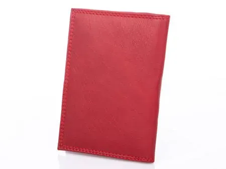 etui na dokumenty skórzane czerwony money maker na Arena.pl