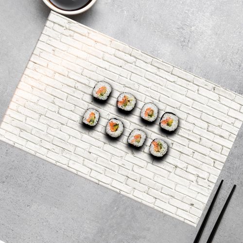 SZKLANA DESKA NA KUCHENKĘ 60x52 005A CEGŁA na Arena.pl