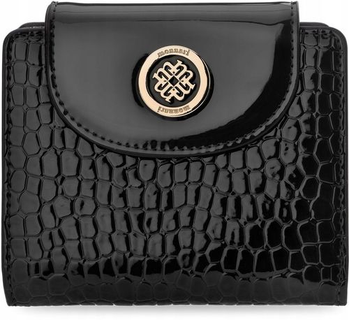 Mały Portfel Damski Monnari Lakierowany Elegancki Na Prezent Wzór Skóry na Arena.pl