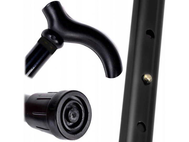 Laska inwalidzka ortopedyczna aluminiowa regulacja zdjęcie 2