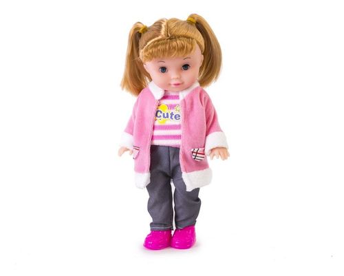 Lalka Lovely w kolorowym ubranku na Arena.pl