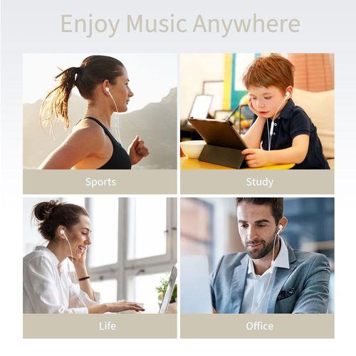 tech-protect ultraboost mini jack earphone core white na Arena.pl