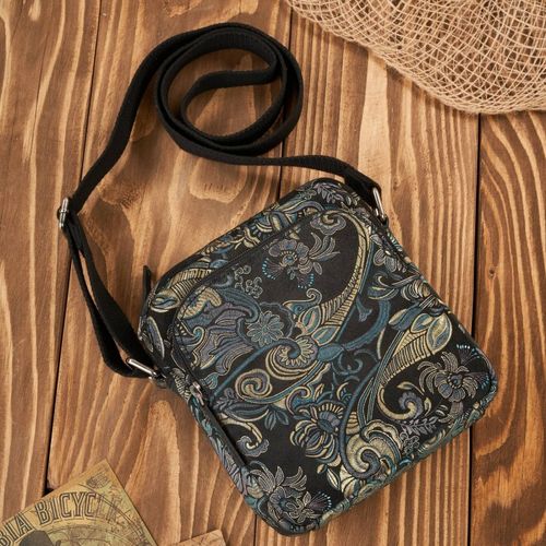 torebka damska listonoszka skórzana z orientalnym wzorem paolo peruzzi na Arena.pl