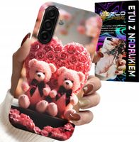 ETUI DO SAMSUNG GALAXY A17 5G - RODZINKA RÓŻANYCH MISIÓW SERCE + SZKŁO