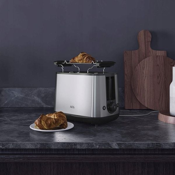 Toster AEG T3-1-3ST srebrny/szary 800 W zdjęcie 5