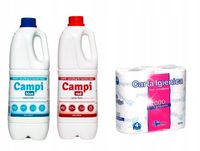 PŁYNY DO TOALET TURYSTYCZNYCH KONCENTRAT DO WC KAMPERÓW CAMPI 4L PAPIER BR