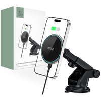 TECH-PROTECT A2 MAGNETIC MAGSAFE DASH CAR MOUNT WIRELESS CHARGER 15W BLACK