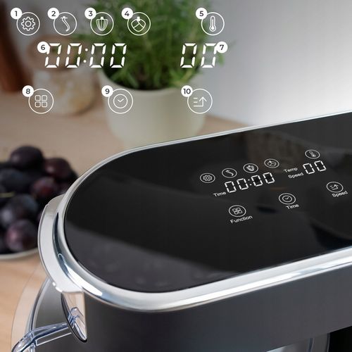 ROBOT PLANETARNY KUCHENNY PODGRZEWANA MISA 6,2L MIKSER DUŻY ZESTAW na Arena.pl