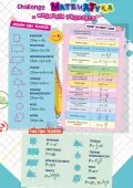 Dwustronna Plansza/Ściąga A4 Matematyka