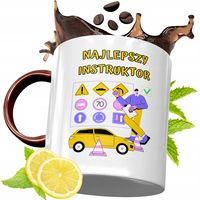 Kubek Bordowy Dla Instruktora Na Urodziny Prezent Z Nadrukiem Ze Zdjęciem