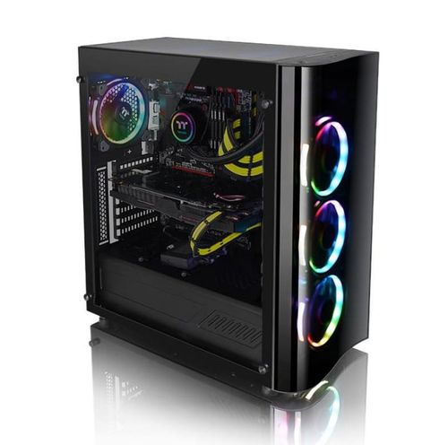 Thermaltake View 22 Tempered Glass - Black na Arena.pl