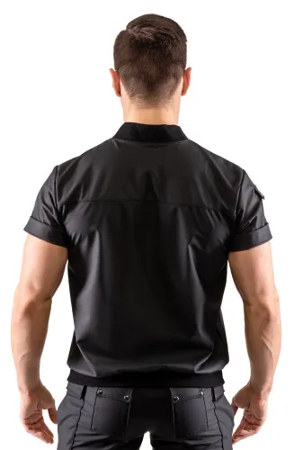 svenjoyment koszula męska l czarna matowa z kieszeniami i zatrzaskami na Arena.pl