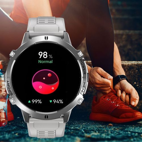 SMARTWATCH męski Rubicon F40-PROF silver/grey SIL na Arena.pl