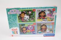 CLE puzzle 4w1 SuperKolor Domek Gabby 21524