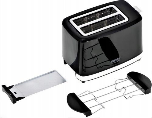 TOSTER OPIEKACZ KANAPEK 6 POZIOMÓW 900W GRZANKI FUNKCJA STOP RUSZT DO BUŁEK na Arena.pl