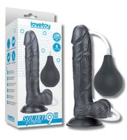 Dildo z funkcją wytrysku