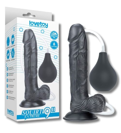 Dildo z funkcją wytrysku zdjęcie 1