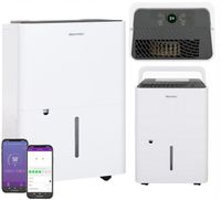 Osuszacz powietrza pochłaniacz wilgoci WiFi wydajny timer 12l/24h