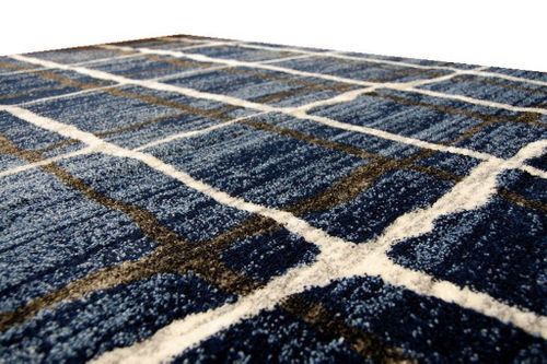 DYWAN SHADOW 9359 BLUE/ WHITE 60x100 cm ! na Arena.pl