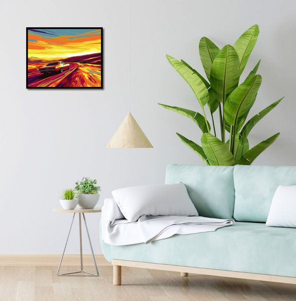 Plakat 50x40cm Pędź Przed Siebie zdjęcie 4