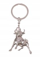 Breloczek Znak Zodiak Bull Byk Silver Symbol Taurus Astrologia Srebrny LOGO