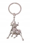Breloczek Znak Zodiak Bull Byk Silver Symbol Taurus Astrologia Srebrny LOGO