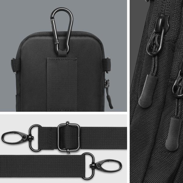 SPIGEN KD400 UNIVERSAL CROSS BAG KLASDEN BLACK zdjęcie 11