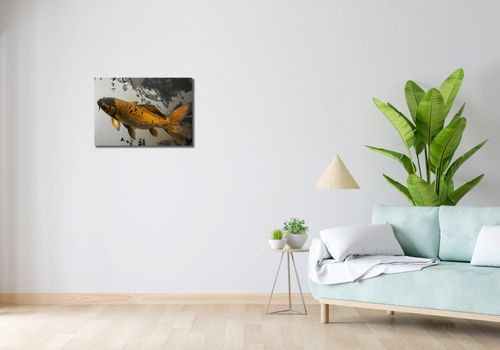 Obraz 60x40cm Spokojna Ryba Koi na Arena.pl