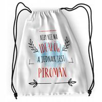 Plecak Dla Piromana Sportowy Szkolny Worek Torba Z Nadrukiem Ze Zdjęciem