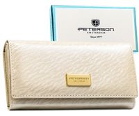 portfel damski skóra+pu ptn px22-cnf-5358 ecru